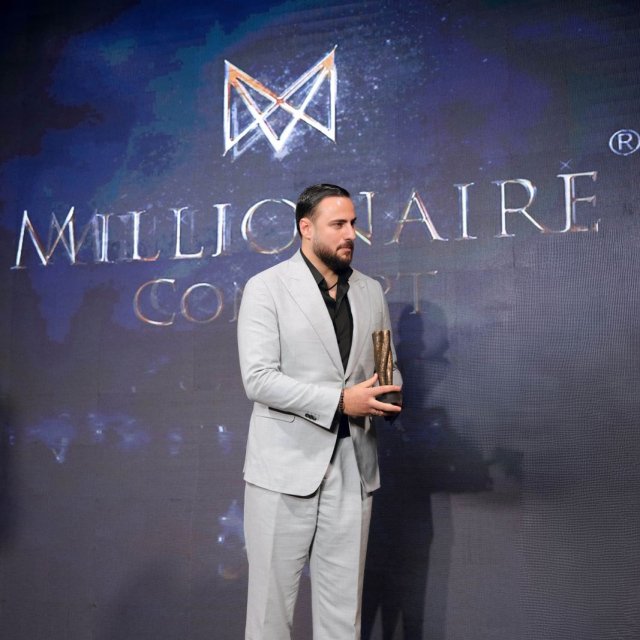 Famous Entrepreneur Surkhan Zeynalov was awarded at the Millionaire Concept Gala evening