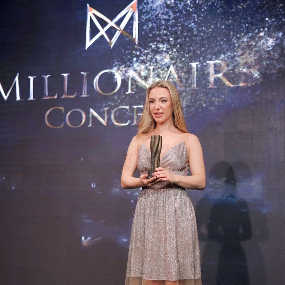 Greek businesswoman Sofia Kakkava made a name for herself with her success story at the Millionaire Concept Gala